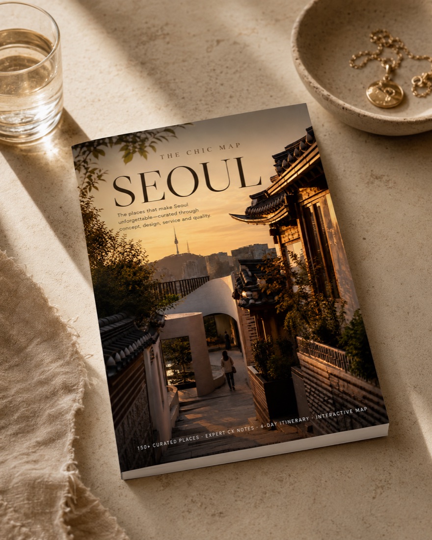 Portada de THE CHIC MAP: SEOUL, Complete Experience.